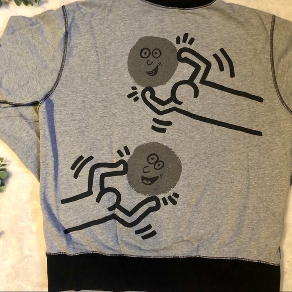Keith Haring Men’s Crewneck Sweater - Picture 2 of 3